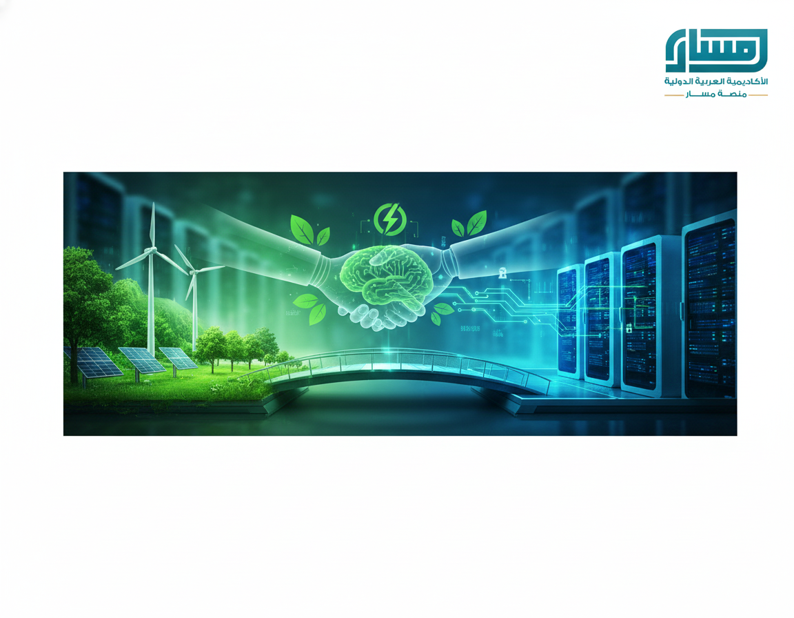 الحوسبة المستدامة ومفارقة “الذكاء الأخضر”: تحقيق الكفاءة الرقمية بين الاستهلاك الهائل للطاقة والتعهدات البيئية.