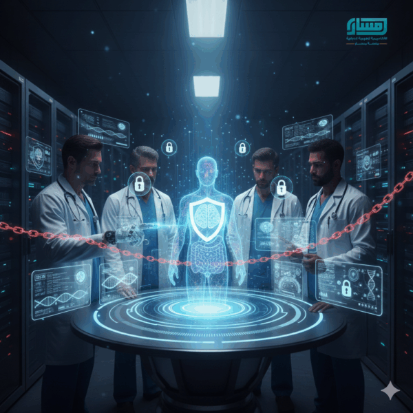 الذكاء الاصطناعي في التشخيص الطبي: التحديات الأخلاقية لخصوصية بيانات المريض.